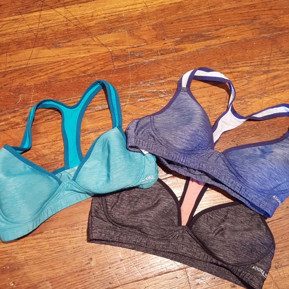 Set of 3 Adore Me sports bras